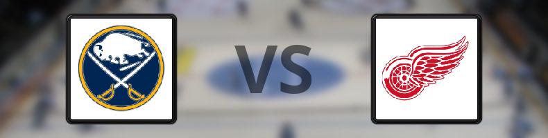 Buffalo Sabres - Detroit Red Wings odds, speltips, resultat i NHL