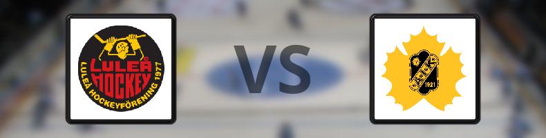 Luleå HF - Skellefteå AIK odds, speltips, resultat i SDHL