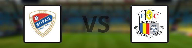 Borac Banja Luka - FC Santa Coloma odds, speltips, resultat i Conference League