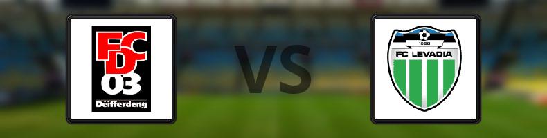 Differdange 03 - Levadia odds, speltips, resultat i Conference League