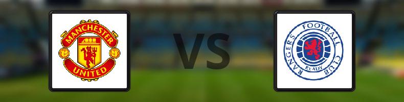 Manchester United - Rangers odds, speltips, resultat i Europa League