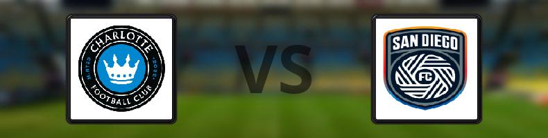 Charlotte FC - San Diego FC odds, speltips, resultat i MLS