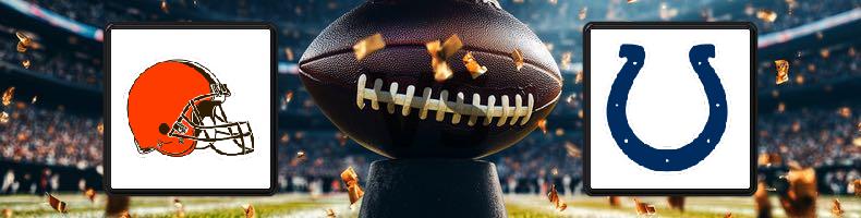 Cleveland Browns - Indianapolis Colts odds, speltips, resultat i NFL