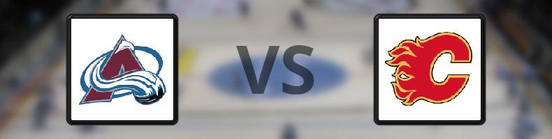 Colorado Avalanche - Calgary Flames odds, speltips, resultat i NHL