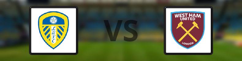 Leeds - West Ham odds, speltips, resultat i Premier League