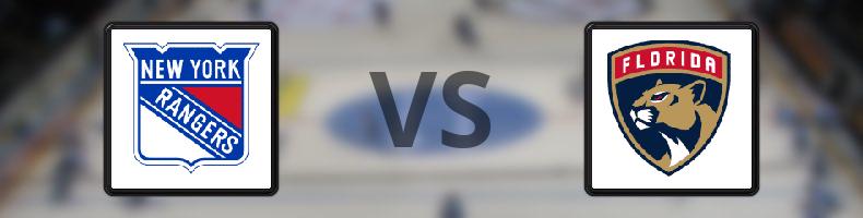 New York Rangers - Florida Panthers odds, speltips, resultat i NHL