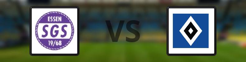 SGS Essen - Hamburg odds, speltips, resultat i Bundesliga damer