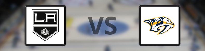 Los Angeles Kings - Nashville Predators odds, speltips, resultat i NHL