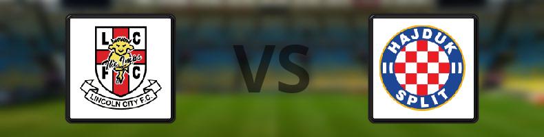 Lincoln - Hajduk Split odds, speltips, resultat i Conference League