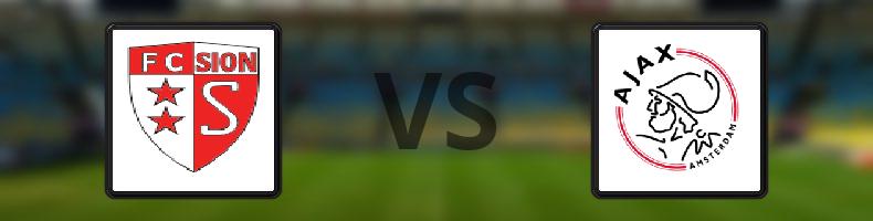 Sion - Ajax odds, speltips, resultat i Conference League