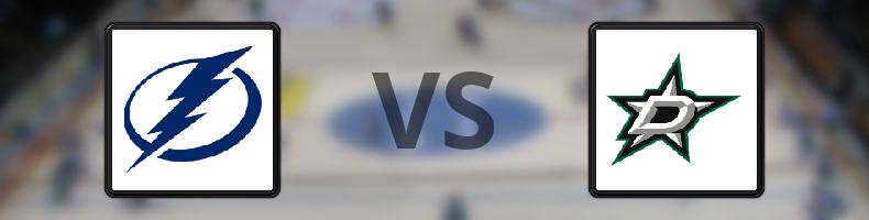 Tampa Bay Lightning - Dallas Stars odds, speltips, resultat i NHL