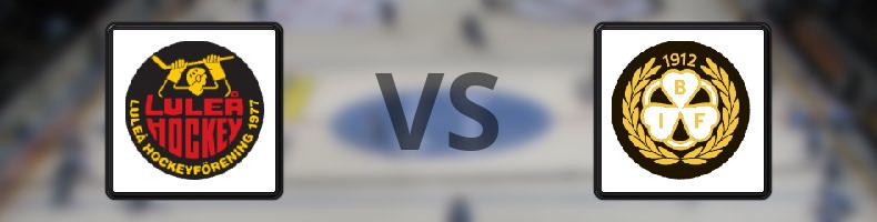 Luleå - Brynäs odds, speltips, resultat i SHL
