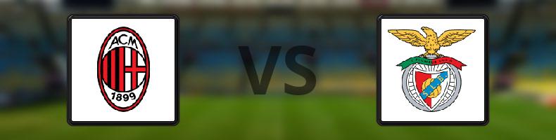 Milan - Benfica odds, speltips, resultat i Europa League