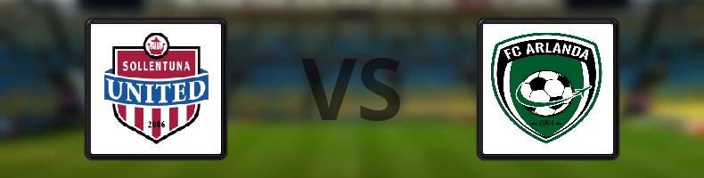 Sollentuna FK - FC Arlanda odds, speltips, resultat i Division 1