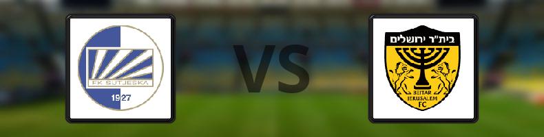 Sutjeska - Beitar Jerusalem FC odds, speltips, resultat i Conference League
