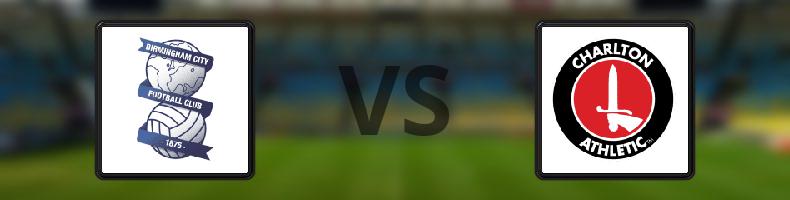 Birmingham - Charlton odds, speltips, resultat i EFL Championship