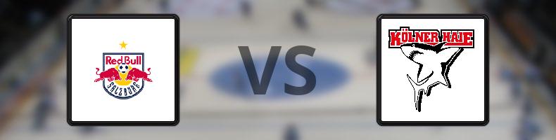 Red Bull Salzburg - Kölner Haie odds, speltips, resultat i CHL