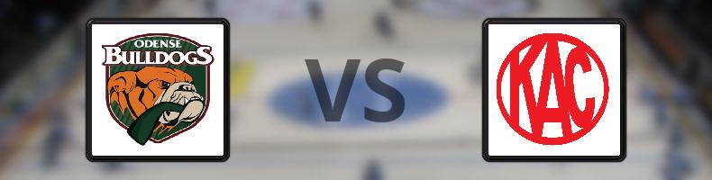 Odense Bulldogs - EC KAC odds, speltips, resultat i CHL