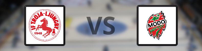 Troja/Ljungby - MODO odds, speltips, resultat i HockeyAllsvenskan