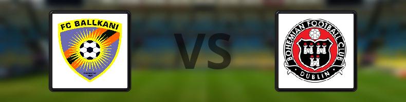 Ballkani - Bohemians odds, speltips, resultat i Conference League