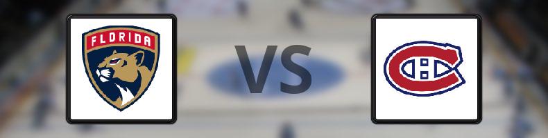 Florida Panthers - Montreal Canadiens odds, speltips, resultat i NHL