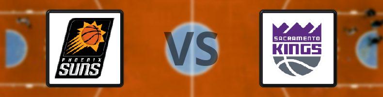 Phoenix Suns - Sacramento Kings odds, speltips, resultat i NBA