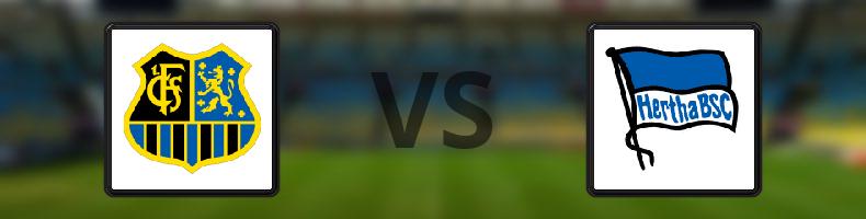 FC Saarbrücken - Hertha Berlin odds, speltips, resultat i Tyska cupen