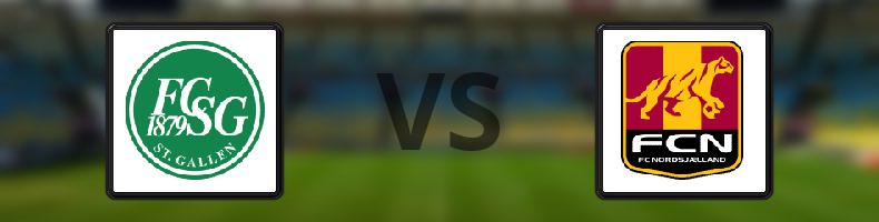 St. Gallen - FC Nordsjaelland odds, speltips, resultat i Conference League