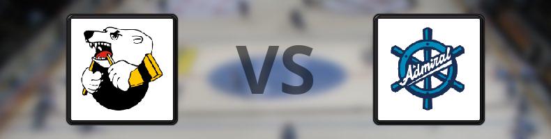 Traktor Chelyabinsk - Admiral Vladivostok odds, speltips, resultat i KHL