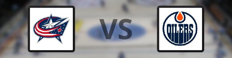 Columbus Blue Jackets - Edmonton Oilers odds, speltips, resultat i NHL