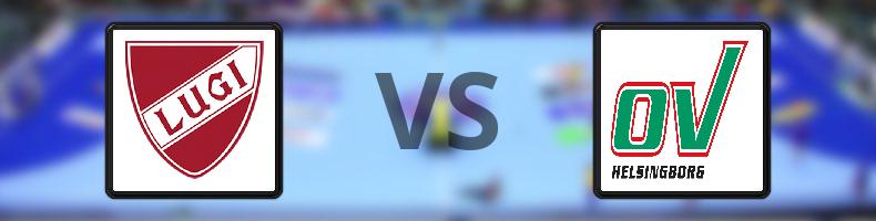 Lugi - Ov Helsingborg odds, speltips, resultat i Handbollsligan herrar