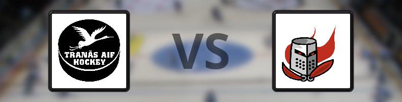 Tranås AIF IF - Nyköpings Hockeyklubb odds, speltips, resultat i HockeyEttan