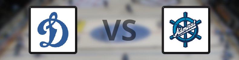 Dynamo Moskva - Admiral Vladivostok odds, speltips, resultat i KHL