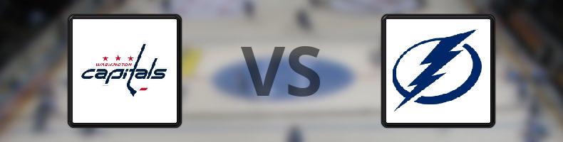 Washington Capitals - Tampa Bay Lightning odds, speltips, resultat i NHL