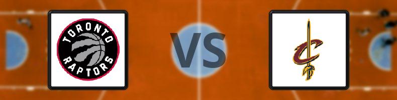 Toronto Raptors - Cleveland Cavaliers odds, speltips, resultat i NBA