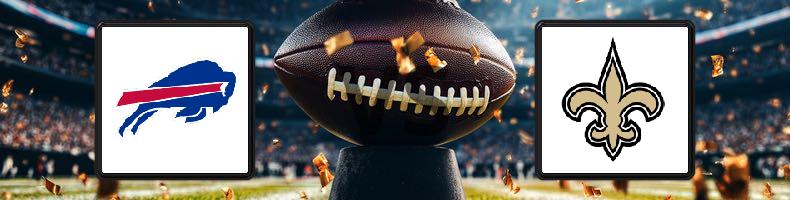 Buffalo Bills - New Orleans Saints odds, speltips, resultat i NFL