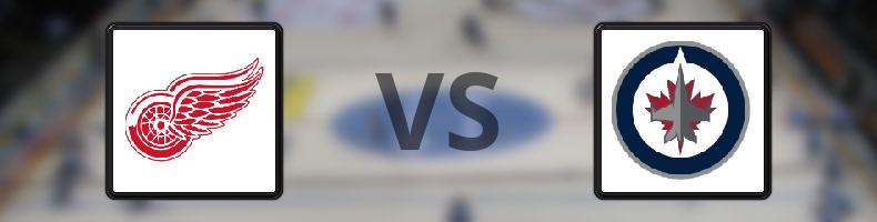 Detroit Red Wings - Winnipeg Jets odds, speltips, resultat i NHL
