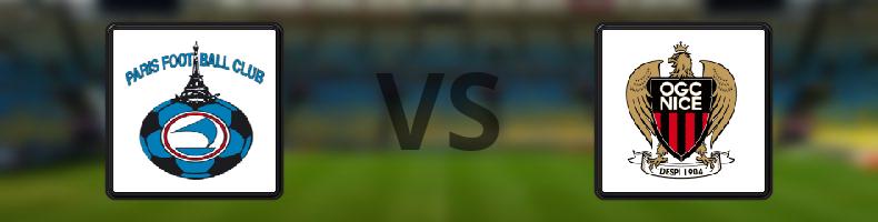 Paris FC - Nice odds, speltips, resultat i Ligue 1