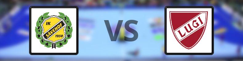 Sävehof - Lugi odds, speltips, resultat i Handbollsligan herrar