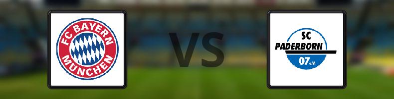 Bayern München - SC Paderborn 07 odds, speltips, resultat i Bundesliga