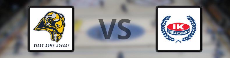 Visby/Roma HK - Oskarshamn odds, speltips, resultat i HockeyAllsvenskan