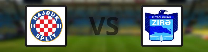 Hajduk Split - Zira FK odds, speltips, resultat i Conference League