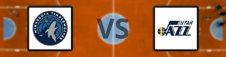 Minnesota Timberwolves - Utah Jazz odds, speltips, resultat i NBA