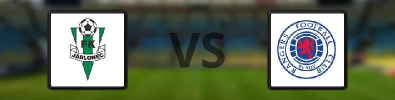Jablonec - Rangers odds, speltips, resultat i Conference League