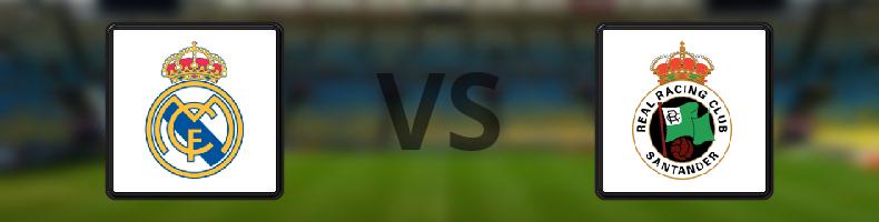 Real Madrid - Racing Santander odds, speltips, resultat i La Liga