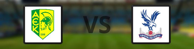 AEK Larnaca - Crystal Palace odds, speltips, resultat i Conference League