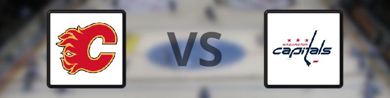 Calgary Flames - Washington Capitals odds, speltips, resultat i NHL