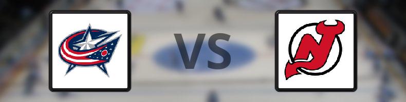 Columbus Blue Jackets - New Jersey Devils odds, speltips, resultat i NHL