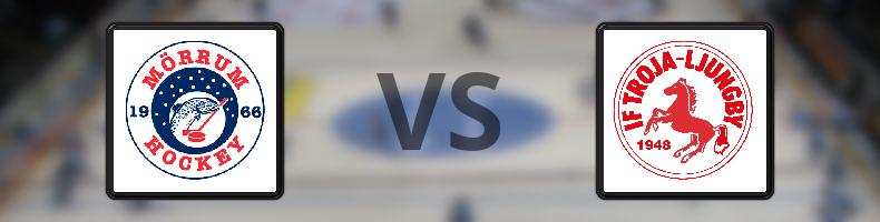Mörrums GoIS IK - Troja/Ljungby odds, speltips, resultat i HockeyEttan