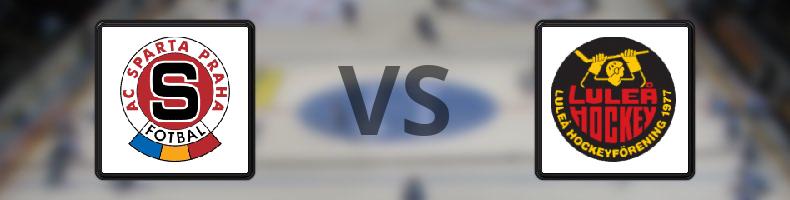 Sparta Prag - Luleå odds, speltips, resultat i CHL